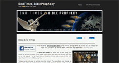 Desktop Screenshot of endtimes-bibleprophecy.com